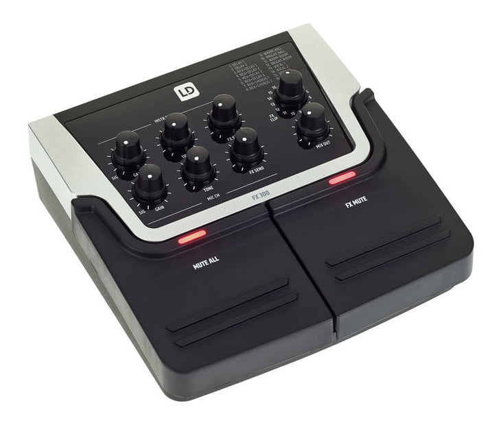 LD Systems FX300 Pedalera Multiefectos 2