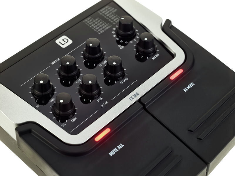 LD Systems FX300 Pedalera Multiefectos 12