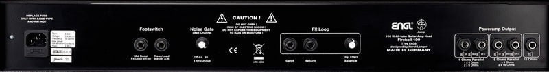 Engl E635 Fireball 100 Amplificador Cabezal Guitarra 4