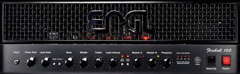 Engl E635 Fireball 100 Amplificador Cabezal Guitarra 5