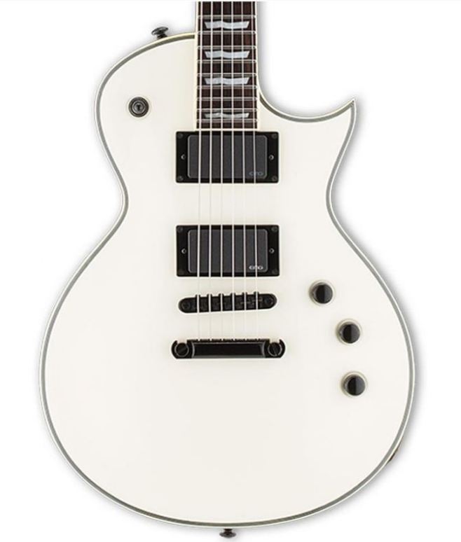 ESP LTD EC401 OW Guitarra Eléctrica Olympic White 3