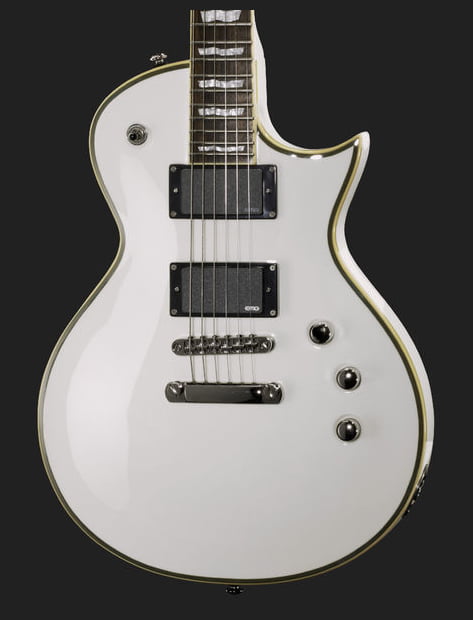 ESP LTD EC401 OW Guitarra Eléctrica Olympic White 6