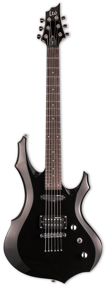 ESP LTD F10 BLK Pack Guitarra Eléctrica Negra con Funda 1