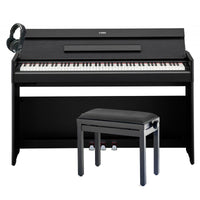 Yamaha -Pack- YDPS55B Piano Digital Arius Negro + Banqueta y Auriculares 1