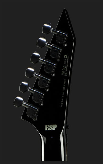 ESP LTD KH602 BLK Kirk Hammett Guitarra Eléctrica con Estuche 8