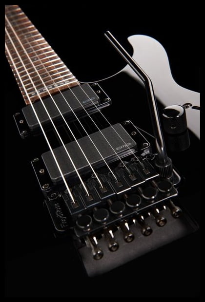 ESP LTD KH602 BLK Kirk Hammett Guitarra Eléctrica con Estuche 9