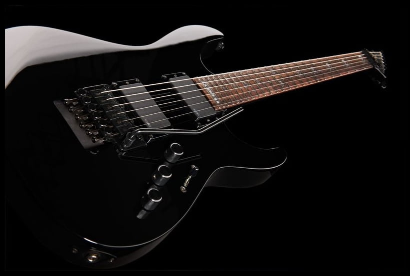 ESP LTD KH602 BLK Kirk Hammett Guitarra Eléctrica con Estuche 10