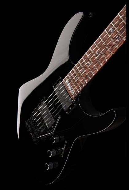 ESP LTD KH602 BLK Kirk Hammett Guitarra Eléctrica con Estuche 12