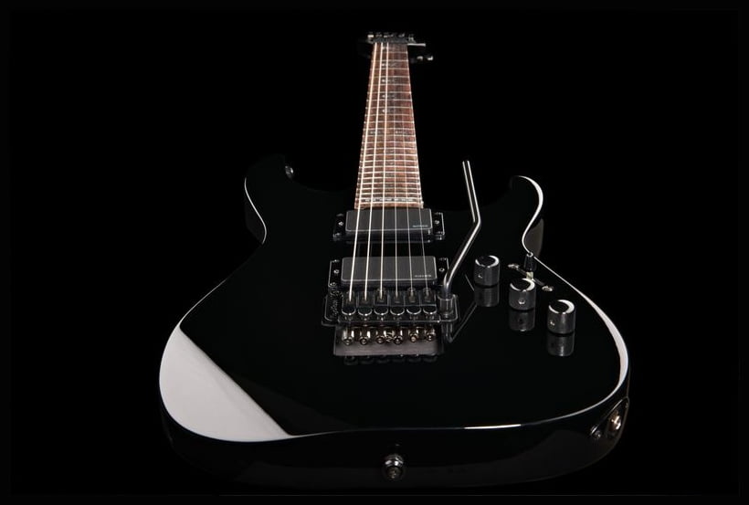 ESP LTD KH602 BLK Kirk Hammett Guitarra Eléctrica con Estuche 13