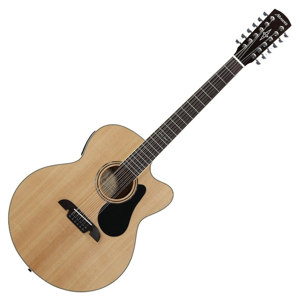 Alvarez AJ80CE-12 Guitarra Electroacústica Jumbo 12 Cuerdas 5