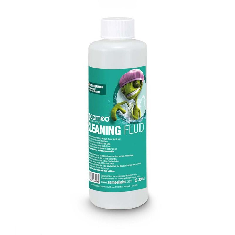 Cameo Cleaning Fluid 0,25L Limpiador Máquinas de Niebla 250 ml 1