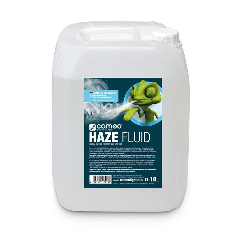 Cameo Haze Fluid 10L Líquido de Neblina de Larga Duración sin Aceite 10 Litros 1