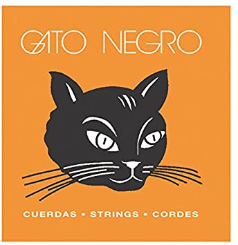 Gato Negro 2ª Cuerda Guitarra Española Nylon Blanco 1