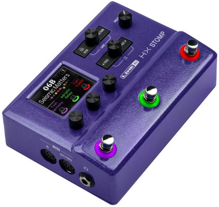 Line 6 HX Stomp II Purple Ltd Pedalera Multiefectos Guitarra Violeta 2