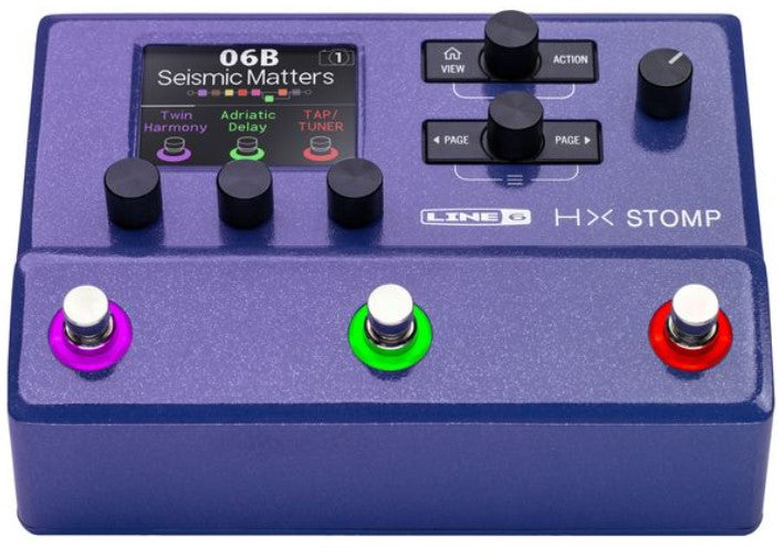 Line 6 HX Stomp II Purple Ltd Pedalera Multiefectos Guitarra Violeta 3