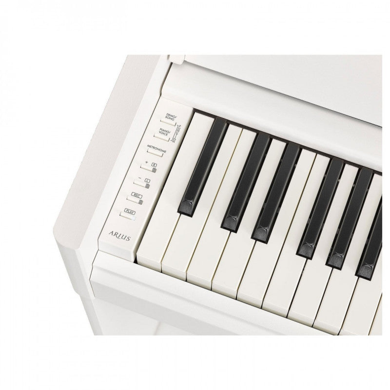 Yamaha -Pack- YDPS55WH Piano Digital Arius Blanco + Banqueta y Auriculares 6