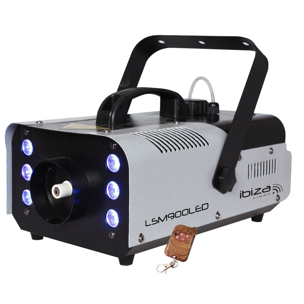 Ibiza Light LSM900LED Máquina de Humo de  900W DMX con 6 Led RGB 1