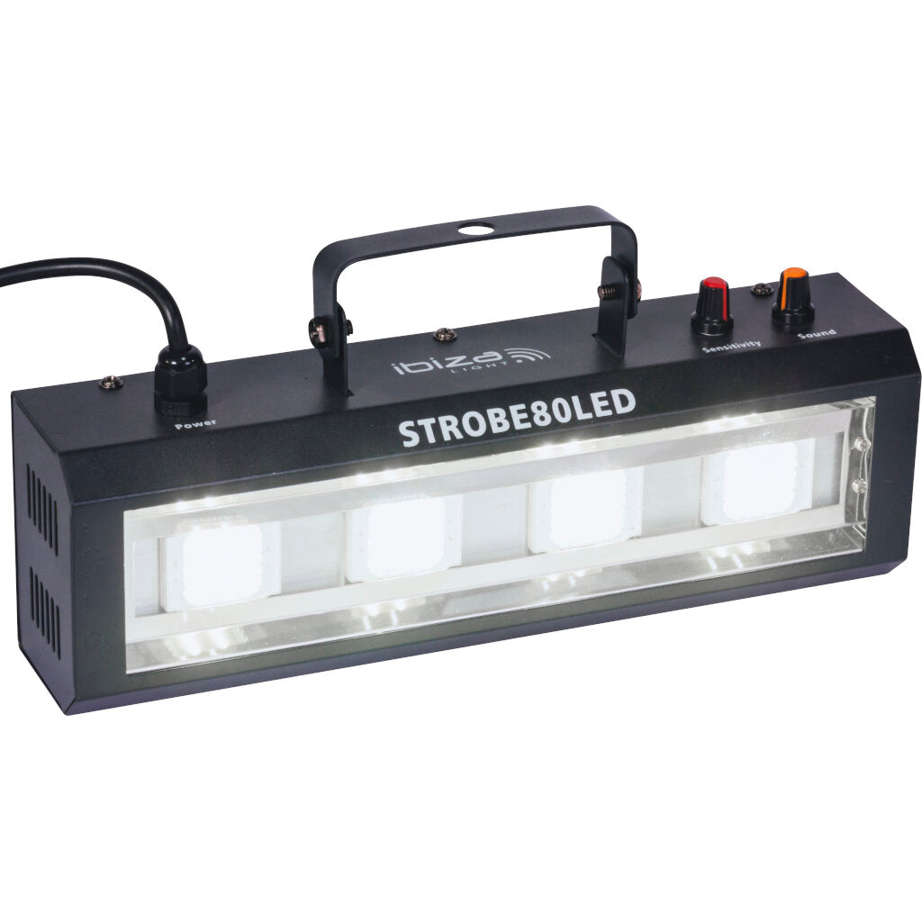 Ibiza Light Strobe 80 Led Stroboscopio de Led 4X20W 1