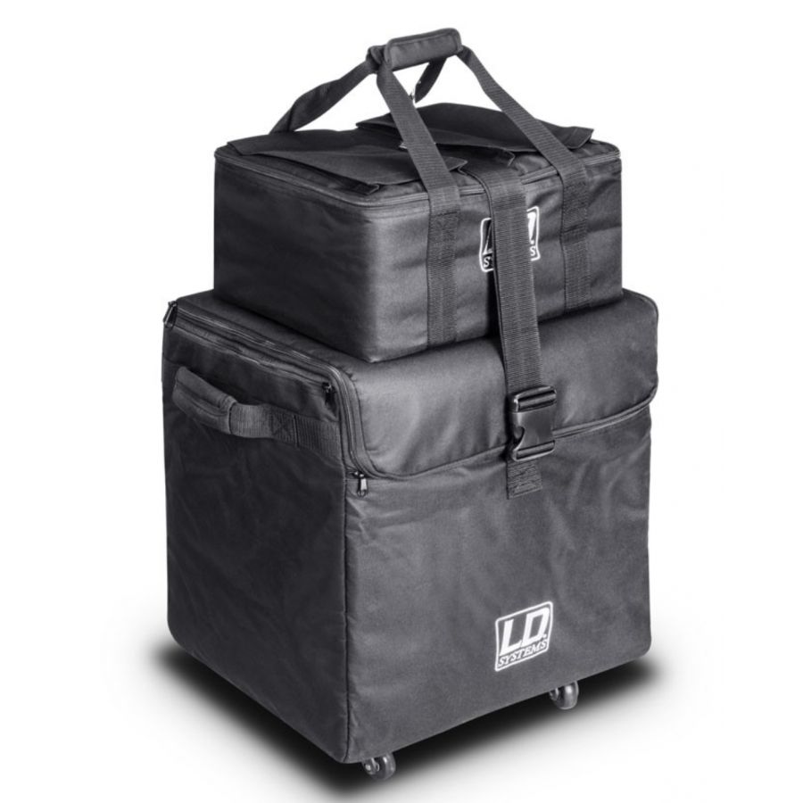 LD Systems DAVE8SET1 Funda de Transporte con Ruedas para Sistemas DAVE8 1