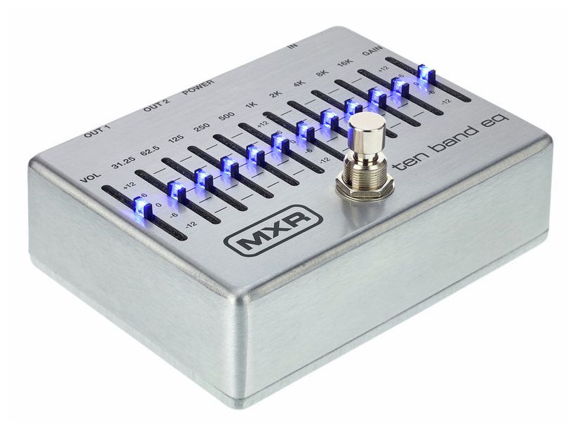 Dunlop M108S MXR Pedal Ecualizador Gr fico 10 Bandas dunlop-m108s-mxr-pedal-ecualizador-gr-fico-10-bandas