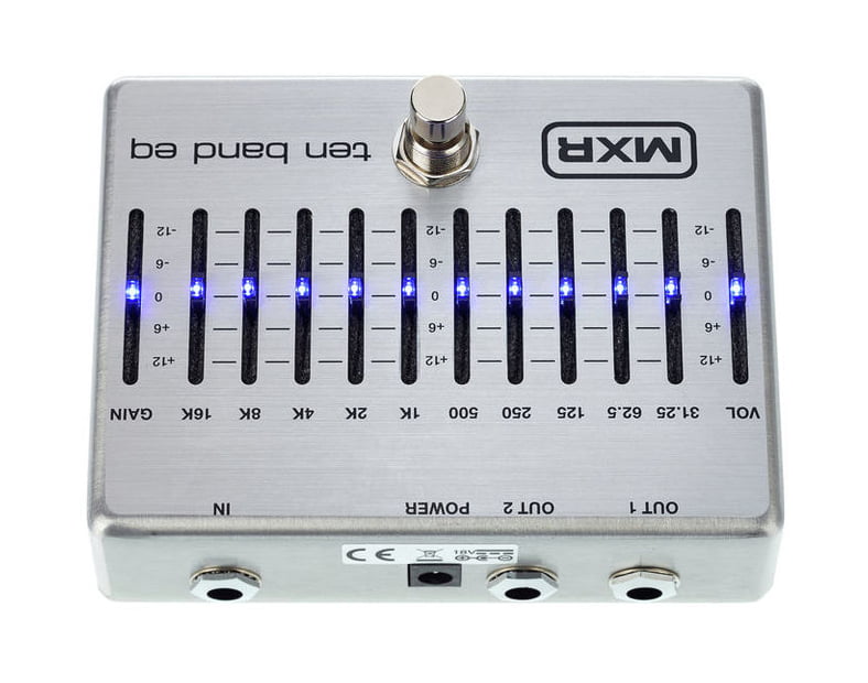 Dunlop M108S MXR Pedal Ecualizador Gráfico 10 Bandas 8