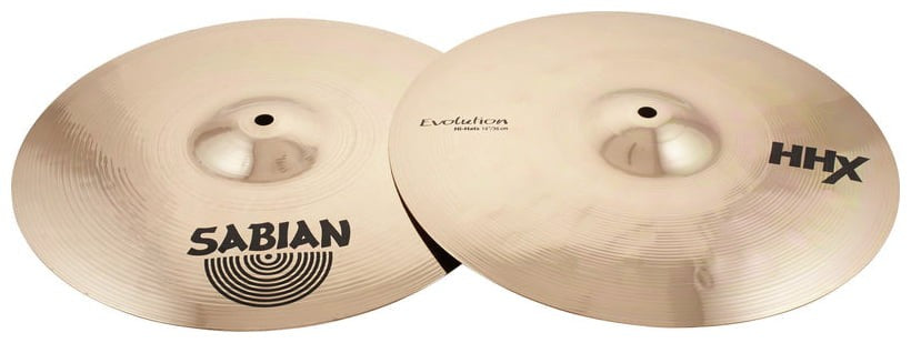 Sabian HHXE 11402XEB Hi Hats Evolution 14 Par Platos Batería 1