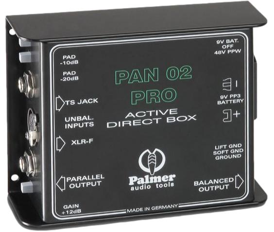 Palmer PAN02PRO Caja de Inyección Directa Activa 1