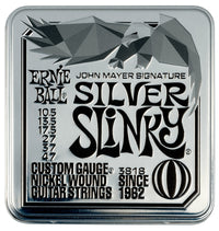 Ernie Ball 3818 Silver Slinky John Mayer Signature Pack 3 Juegos Cuerdas Guitarra Eléctrica 10.5-47 1