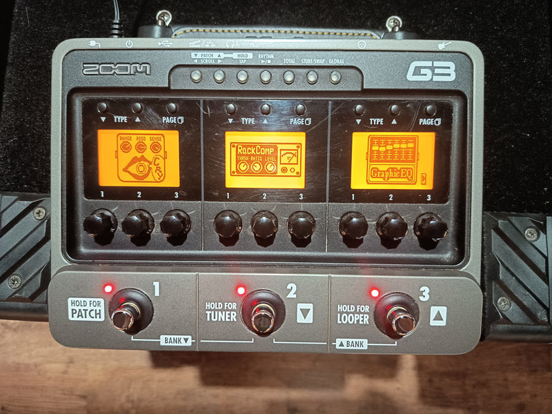 Zoom G3 Pedalera Multiefectos Guitarra. Segunda Mano 1