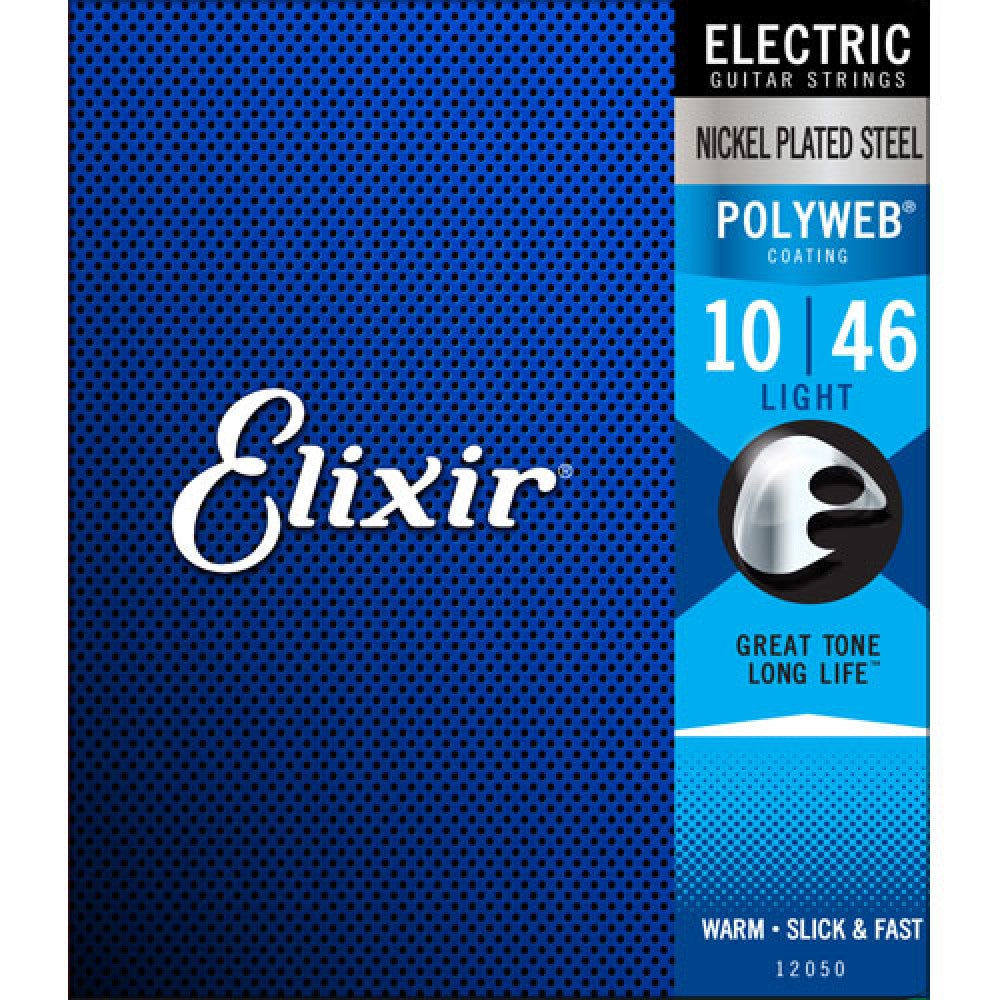 Elixir 12050 Polyweb Juego Cuerdas Guitarra Eléctrica 010-046 1
