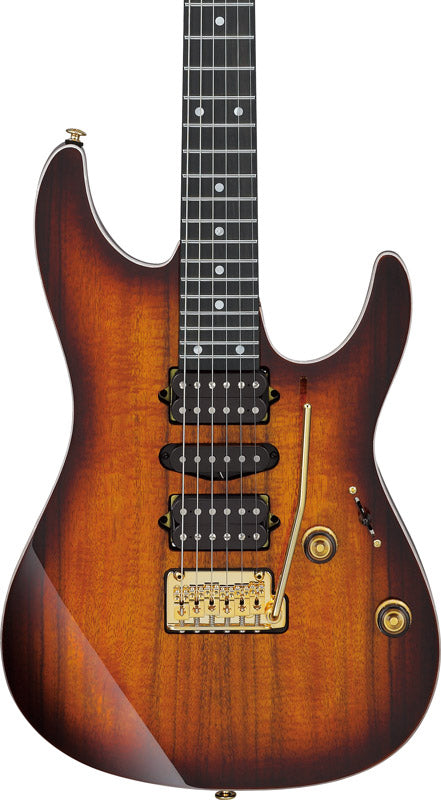 Ibanez AZ47P2K DEB Guitarra Eléctrica Dragon Eye Burst 4