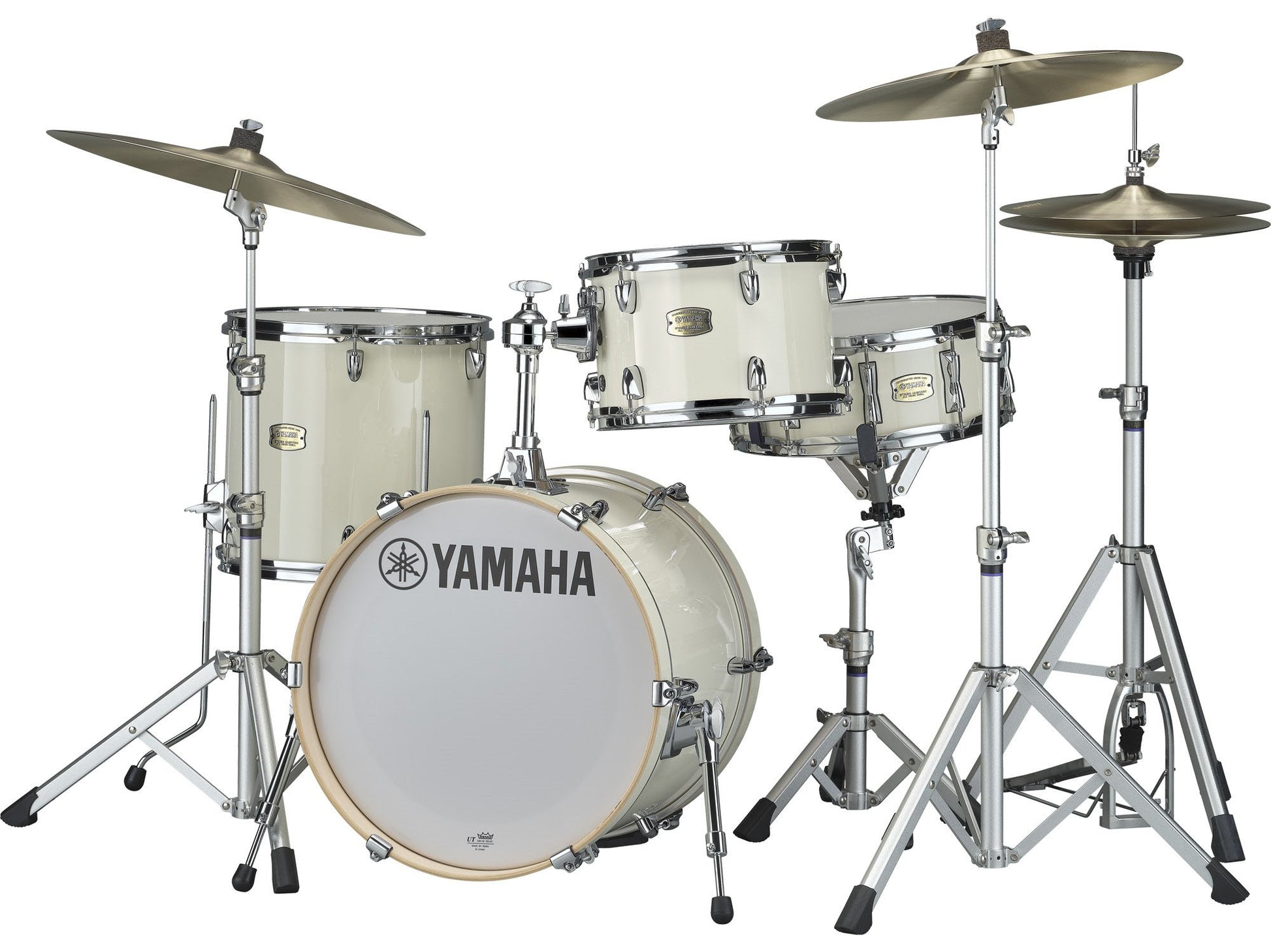 Yamaha SBP8F3CLW BOP Kit Batería Acústica Classic White 1