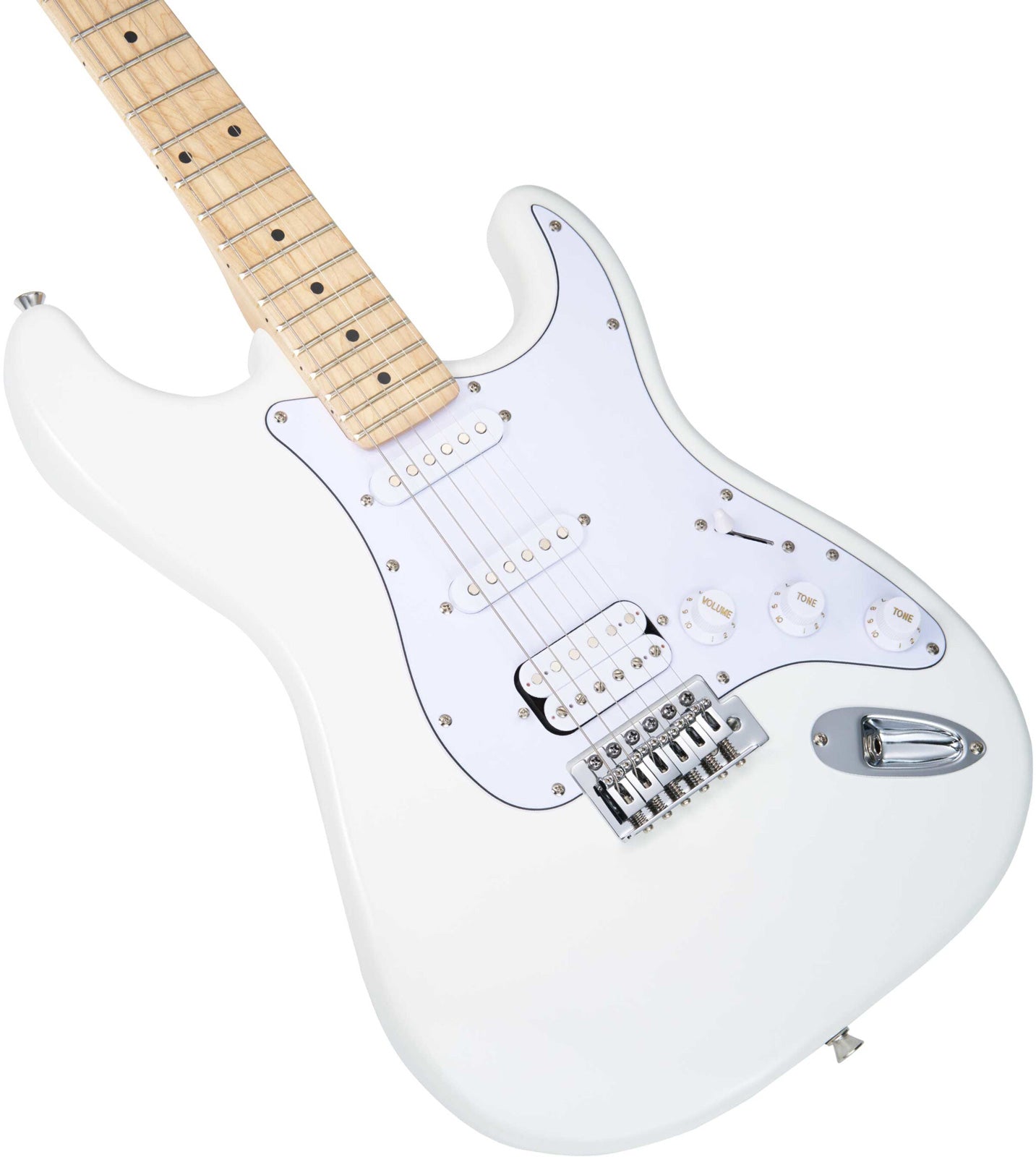 Mooer MSC11 Pro PW Guitarra Eléctrica Polar White 3