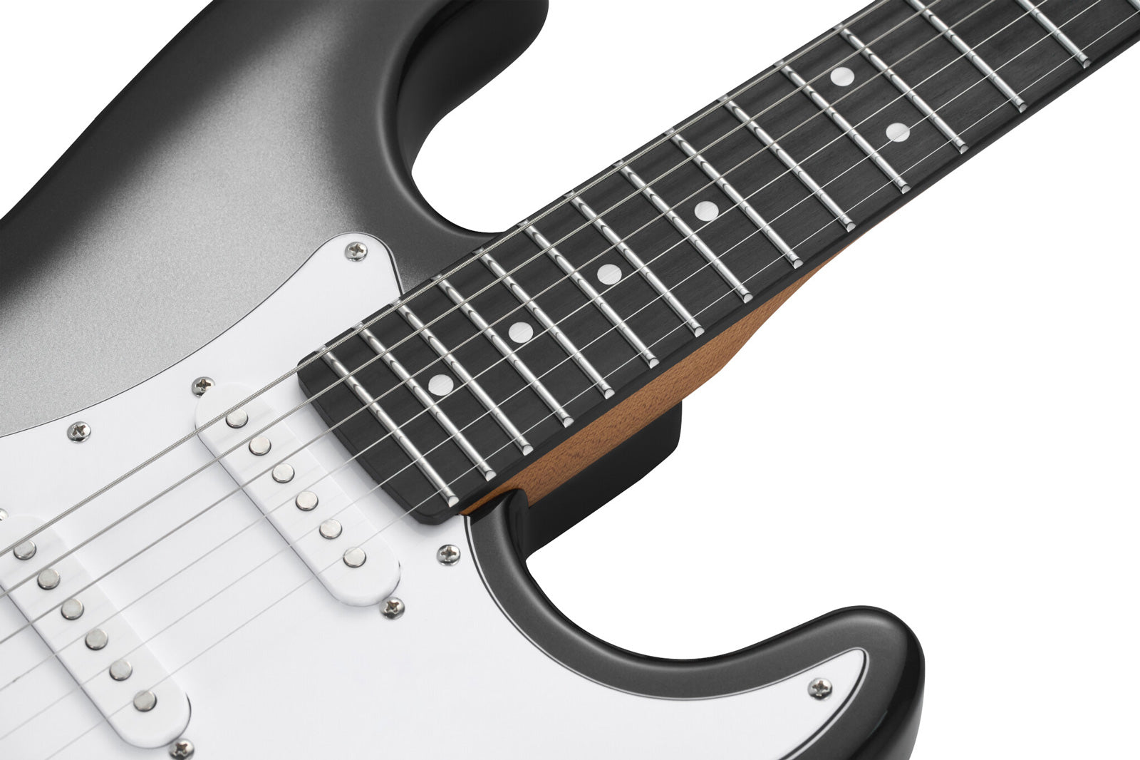 Mooer MSC12 Pro IS Guitarra Eléctrica Iron Silver 3