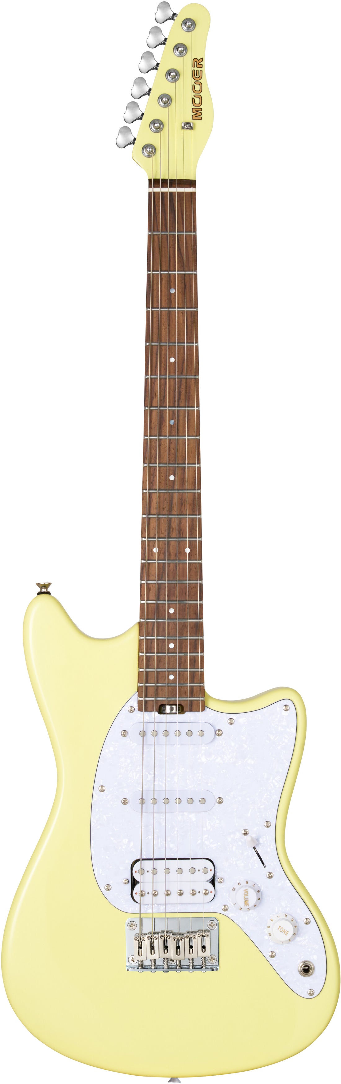 Mooer MLT10 CY Guitarra Eléctrica Candy Yellow 1