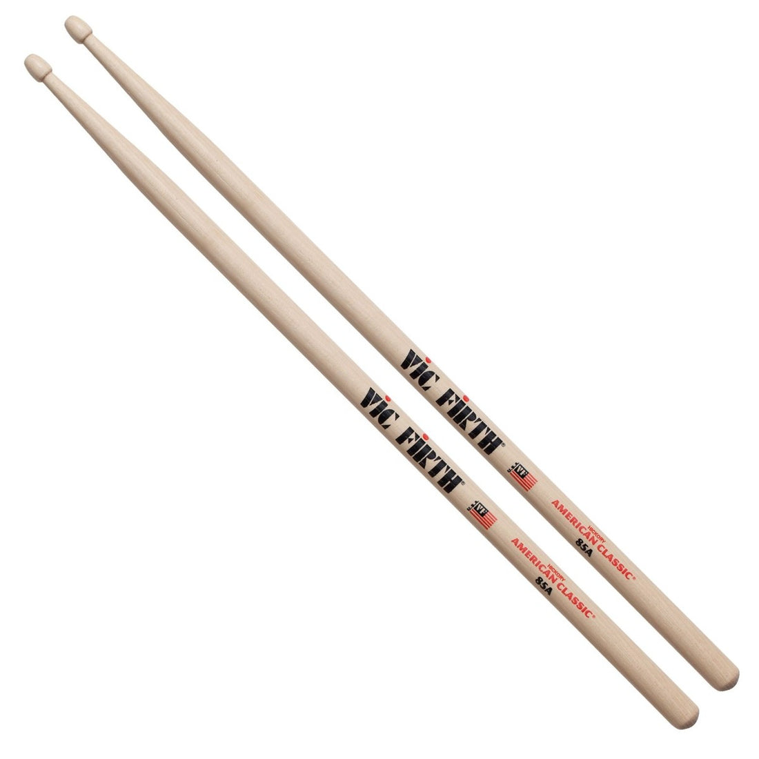 Vic Firth 85A Hickory Par Baquetas 1