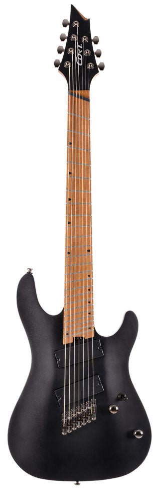 Cort KX307MS OPBK Guitarra Eléctrica 7 Cuerdas Negra 1