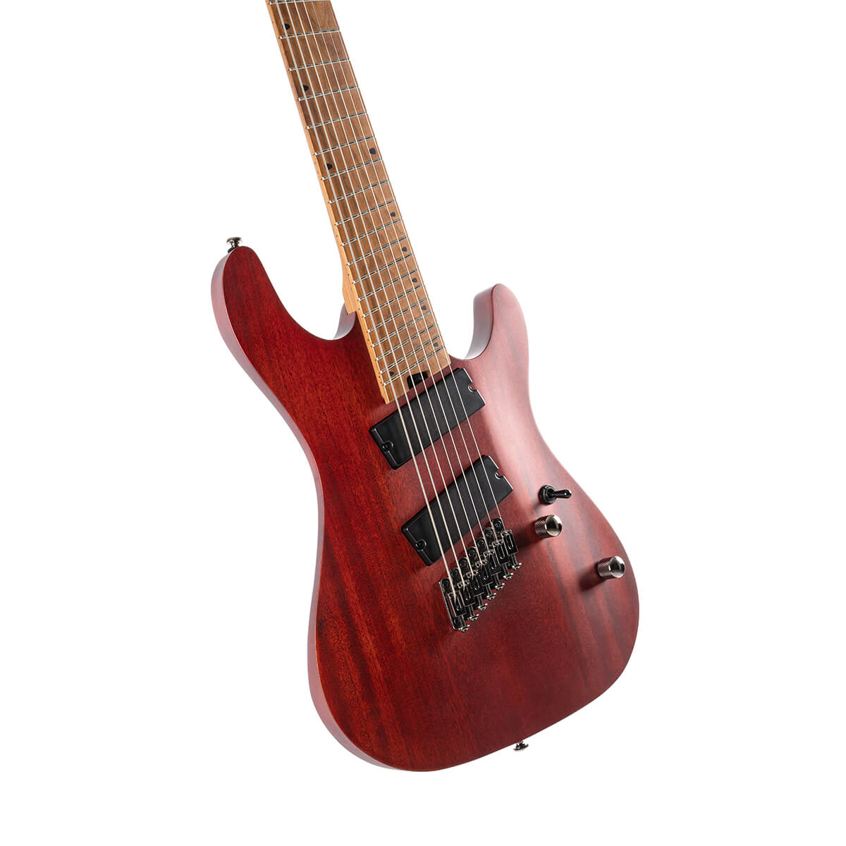 Cort KX307MS OPM Guitarra Eléctrica 7 Cuerdas Open Pore Mahogany 9