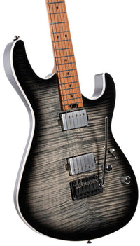 Cort G290 FAT II Guitarra Eléctrica Transparent Black Burst 3