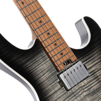 Cort G290 FAT II Guitarra Eléctrica Transparent Black Burst 4