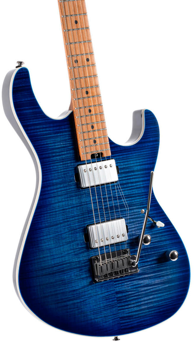 Cort G290 FAT II BBB Guitarra Eléctrica Bright Blue Burst 3