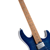 Cort G290 FAT II BBB Guitarra Eléctrica Bright Blue Burst 7