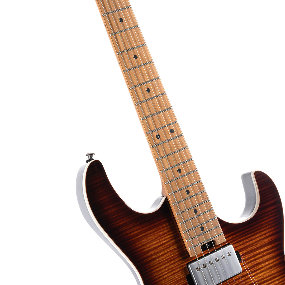 Cort G290 FAT II AVB Guitarra Eléctrica Antique Violin Burst 7