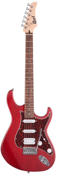 Cort G110 OPBC Guitarra Eléctrica Black Cherry 1