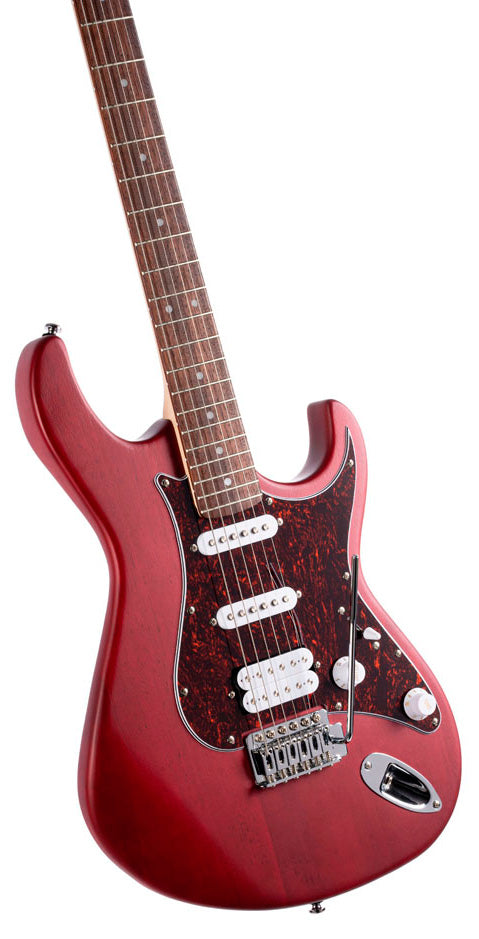 Cort G110 OPBC Guitarra Eléctrica Black Cherry 3