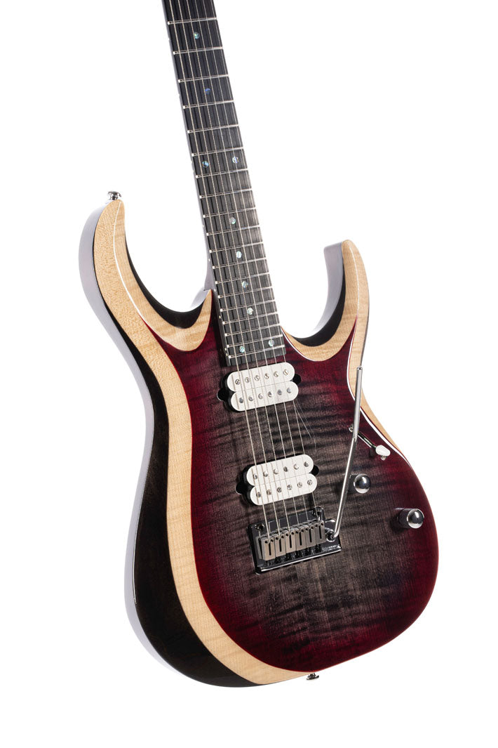 Cort X700 Duality II LV Guitarra Eléctrica Lava Burst 3