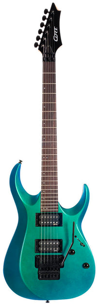 Cort X300 FBL Guitarra Eléctrica Flip Blue 1