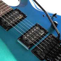 Cort X300 FBL Guitarra Eléctrica Flip Blue 9