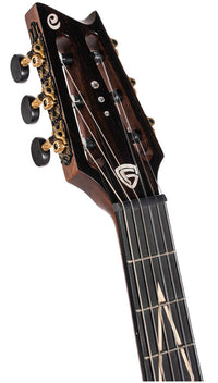 CORT FRANK GAMBALE LUXE NYLON BR GUITARRA ELECTROACUSTICA CONCIERTO CON CUERDAS DE NYLON BROWN