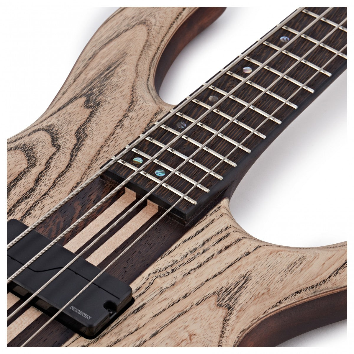 Cort A4 Ultra Ash ENB Bajo Eléctrico Etched Natural Black 5